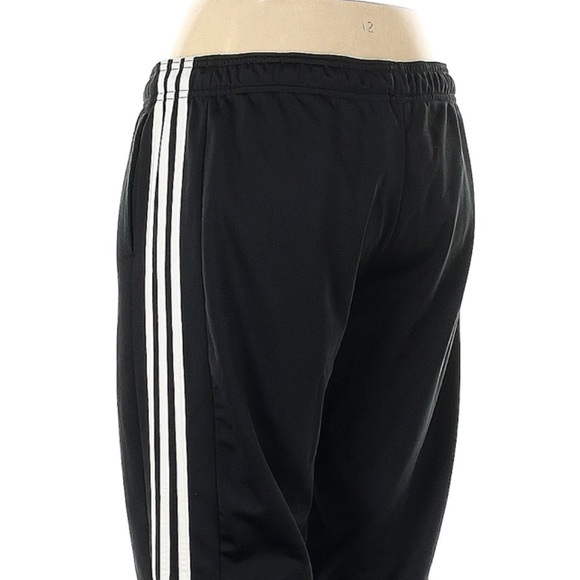 Adidas black stripe track pants - Picture 4 of 5